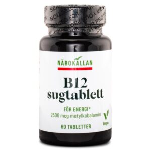Närokällan B12 Sugetablett, 60 sugetabletter