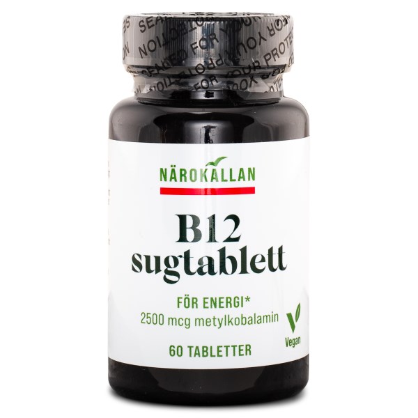 Närokällan B12 Sugetablett, 60 sugetabletter