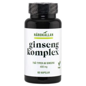Närokällan Ginseng kompleks, 60 kapsler