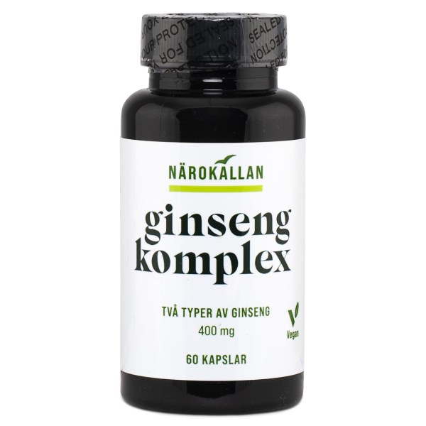 Närokällan Ginseng kompleks, 60 kapsler