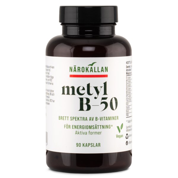 Närokällan Metyl B-50, 90 kapsler