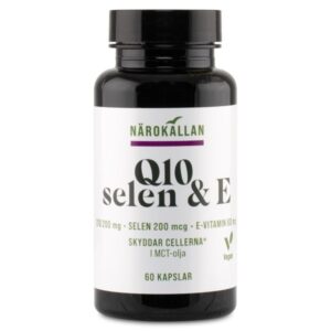 Närokällan Q10 + Selen + E, 60 kapsler