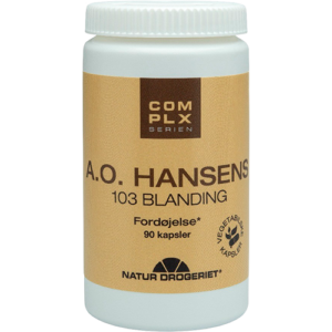 Natur Drogeriet A.O. Hansen 103 Kosttilskud (90 kapsler)