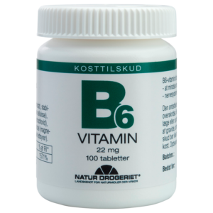 Natur Drogeriet B6 Vitamin 22 mg (100 tab)