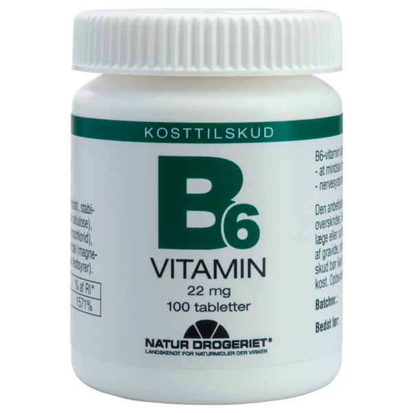 Natur Drogeriet B6 Vitamin 22 mg (100 tab)