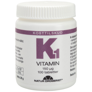 Natur Drogeriet K1-Bitamin 150 mcg (100 tabl)