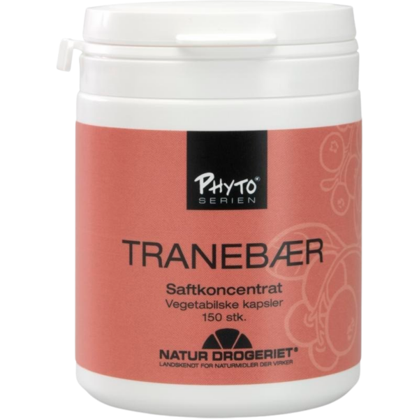 Natur-Drogeriet Tranebær kapsler (150 kap)