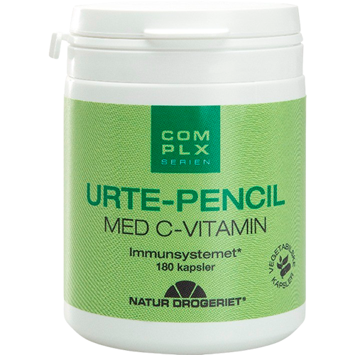 Natur Drogeriet Urte-PenCil med C-vitamin (180 kapsler)