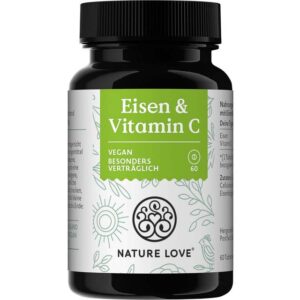 Nature Love Jern og C Vitamin Tabletter
