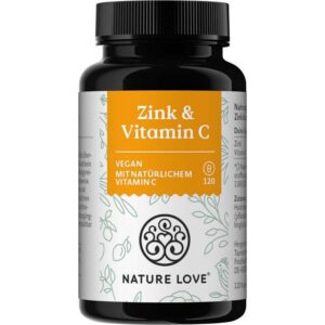 Nature Love Kapsler Med Zink Og C-Vitamin