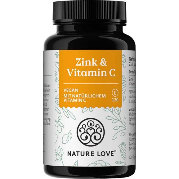 Nature Love Kapsler Med Zink Og C-Vitamin
