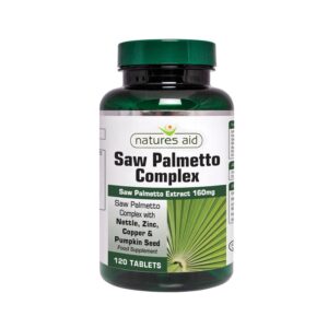 Natures Aid Saw Palmetto Complex (120 kap)