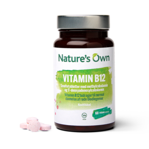 Natures Own Vitamin B12 Vegan smeltetablet (60 tab.)