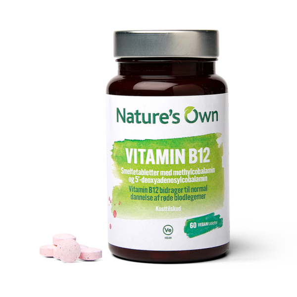 Natures Own Vitamin B12 Vegan smeltetablet (60 tab.)