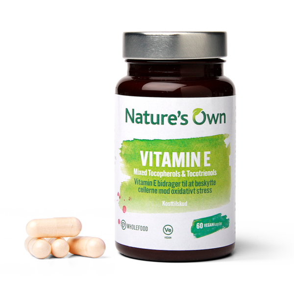 Natures Own Vitamin E Mixed Tocopherols & Tocotrieno (60 kap)