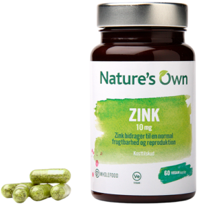 Nature's Own Zink (60 kap)
