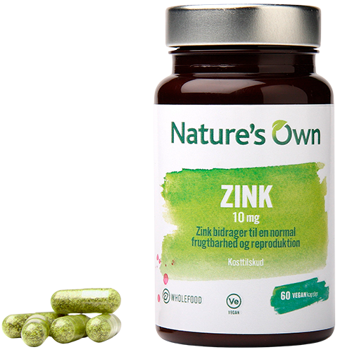 Nature's Own Zink (60 kap)