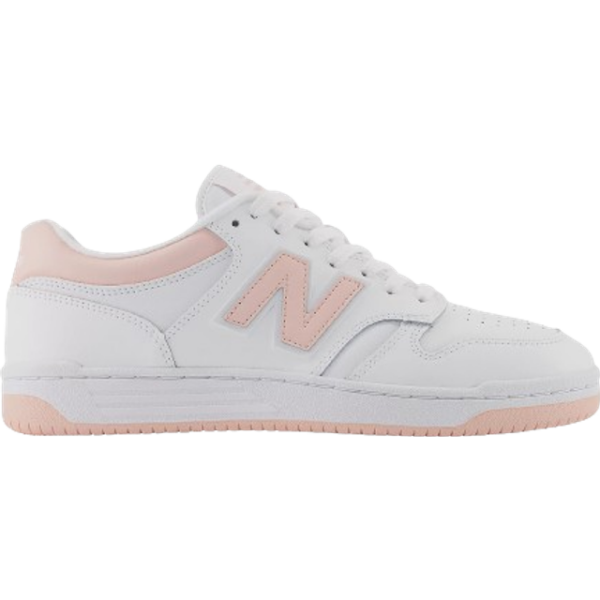 New Balance 480 Shoes - White/Pink Haze