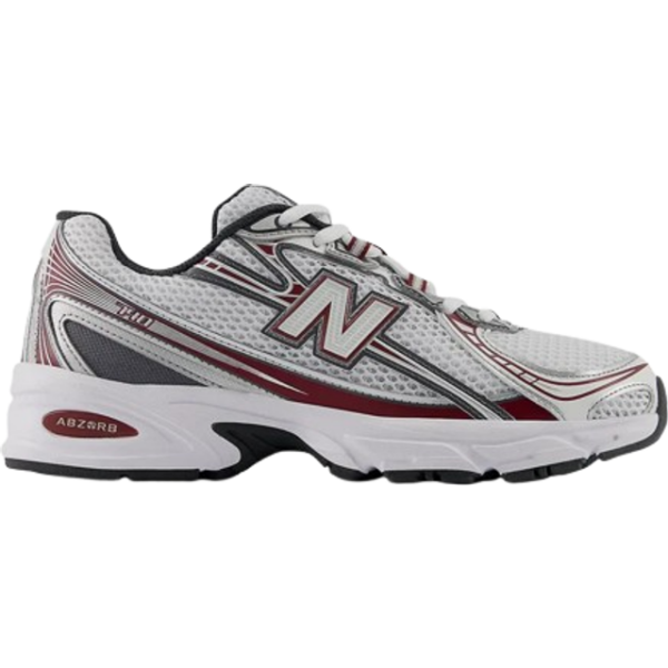 New Balance 740 Unisex Shoe - Mercury Red/White/Castlerock