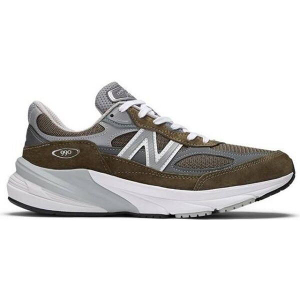 New Balance 990v6 Shoes - Olive/Grey