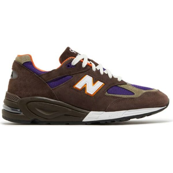 New Balance Made in USA 990v2 "Brown/Orange/Purple" Sneakers - Unisex