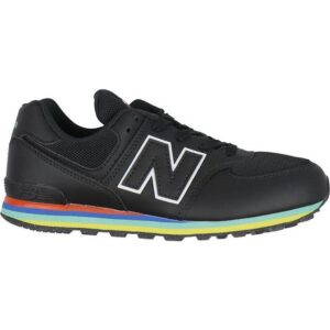 New Balance Sko 574 Sort/Neo Flame Sko