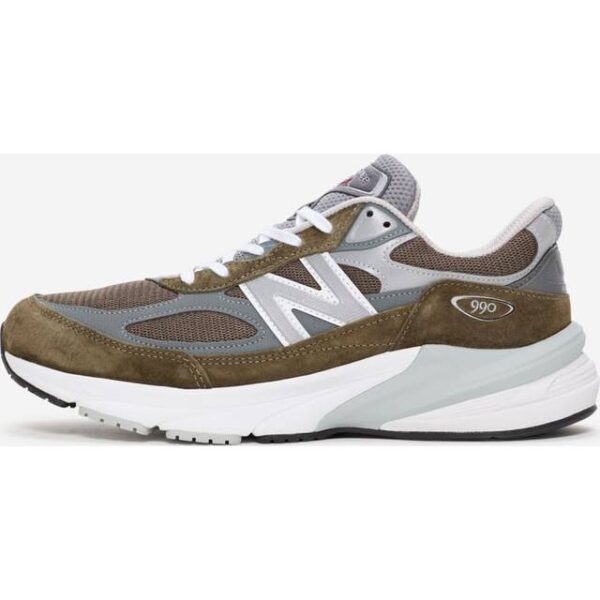 New Balance Unisex Made in USA 990v6 - Green Leather