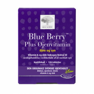 New Nordic Blue Berry Plus Øjenvitamin 120 tabl.