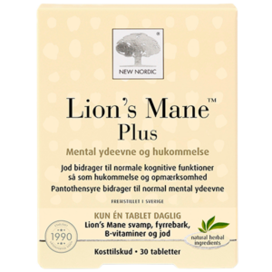 New Nordic Lion's Mane Plus (30 tabl)