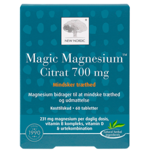 New Nordic Magic Magnesium Citrat 700 mg (60 tabl)