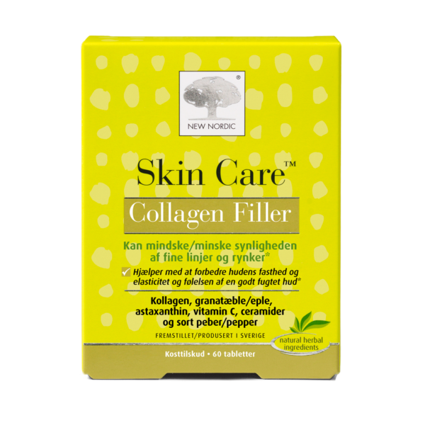 New Nordic Skin Care Collagen Filler 60 tabl.