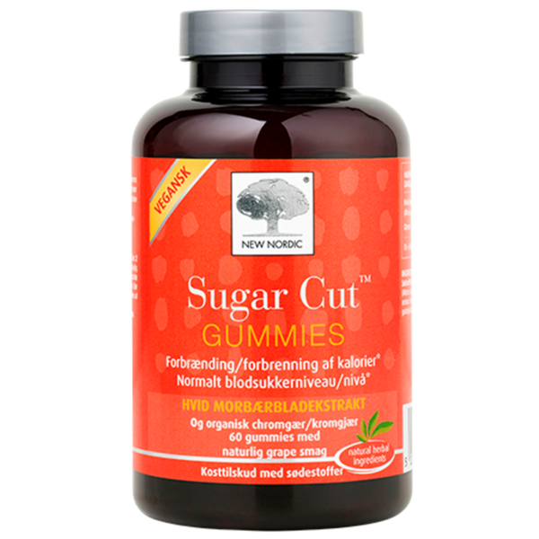 New Nordic Sugar Cut Gummies (60 stk)