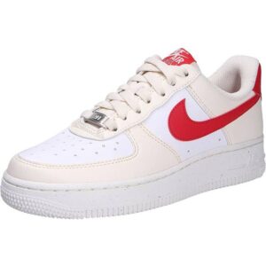 Nike Air Force 1' 07 NN Sneakers - Råhvide/Røde