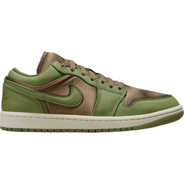 Nike Air Jordan 1 Low SE W - Brown Kelp/Sail/Sky J Light Olive