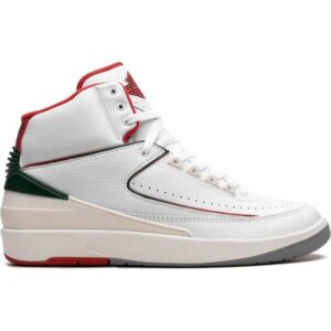 Nike Air Jordan 2 Origins M - White/Fir/Sail/Fire Red