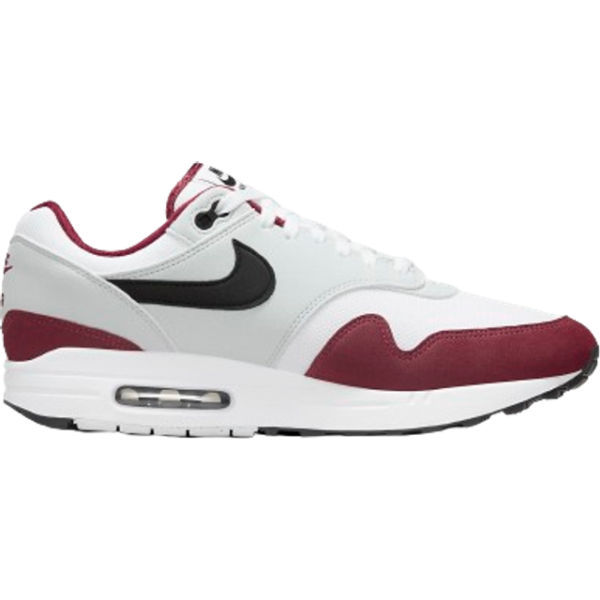 Nike Air Max 1 M - White/Dark Team Red/Pure Platinum/Black