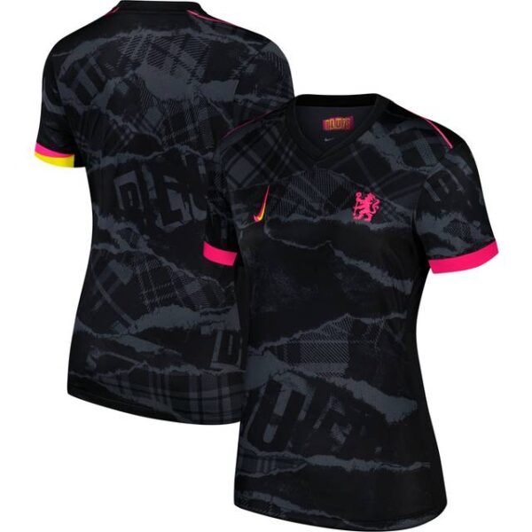 Nike Chelsea FC 2024/25 Stadium Third Dri-FIT Replica Fodboldtrøje Kvinder Grå XS