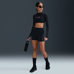 Nike One Cykelshorts Høj Talje Til Kvinder - Sort