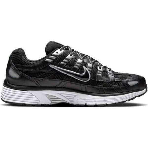 Nike P-6000 - Black/White Metallic Silver