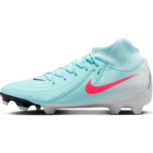 Nike Phantom Luna 2 Academy MG High-Top Fodboldstøvler - Turkis/Rød