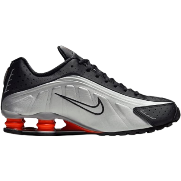 Nike Shox R4 M - Metallic Silver/Black/Picante Red