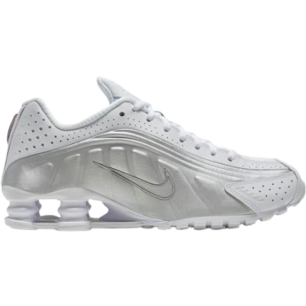 Nike Shox R4 W - White/Metallic Silver/Max Orange