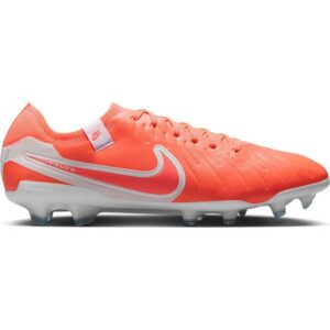 Nike Tiempo Legend 10 Pro FG Low Top - Hot Lava/White