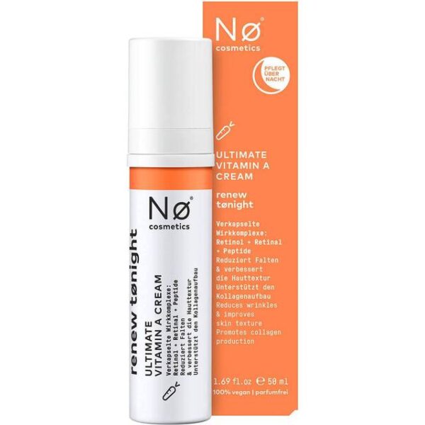 Nø Cosmetics Nø Renew Tonight Ultimate Vitamin A Cream 1 L 50ml