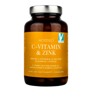 Nordbo C-Vitamin & Zink (50 kap)