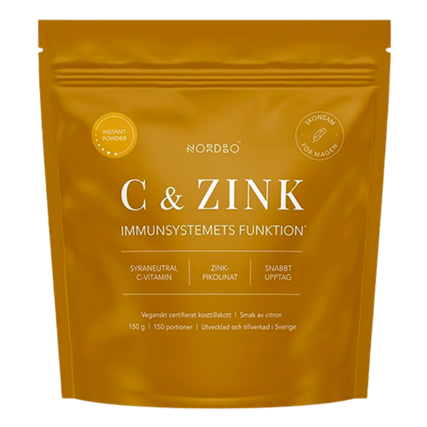Nordbo C-Vitamin & Zink Instant Powder (150 g)