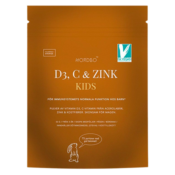 Nordbo D3, C & Zink Kids (53 g)