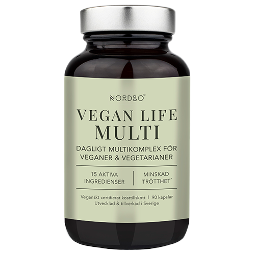 Nordbo Vegan Life Multi (90 kaps)