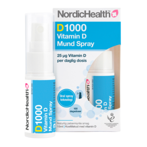 NordicHealth D1000 D3-vitaminspray (15 ml)