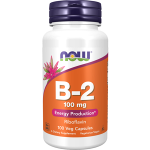 Now Foods Vitamin B-2 100mg 100 stk